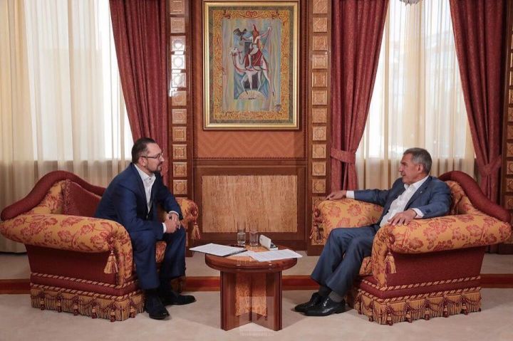 На телеканале «Татарстан-24» выйдет эксклюзивное интервью с Президентом Татарстана Рустамом Миннихановым