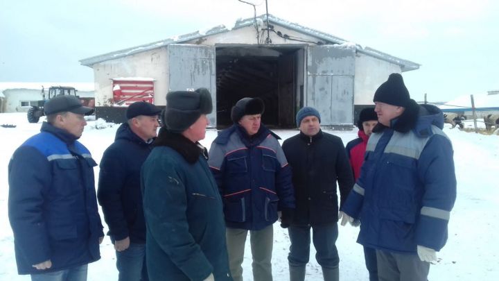Глава района Разиф Каримов совершил очередной объезд сельхозформирований района