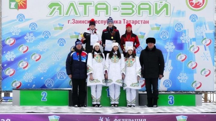 Заинская команда завоевала «серебро» на спартакиаде учащихся по лыжным гонкам