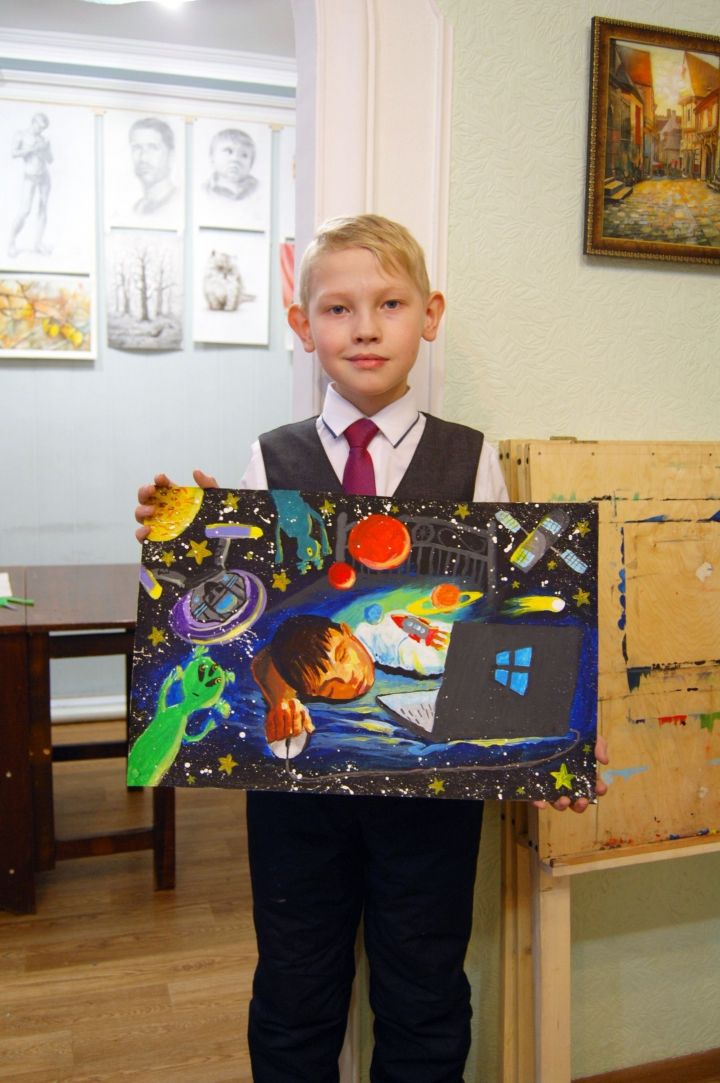 Юный заинский художник стал лауреатом Международного конкурса