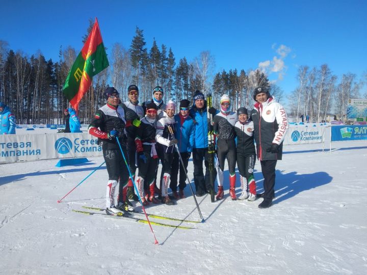 Заинская команда стала первой на чемпионате Татарстана по лыжным гонкам
