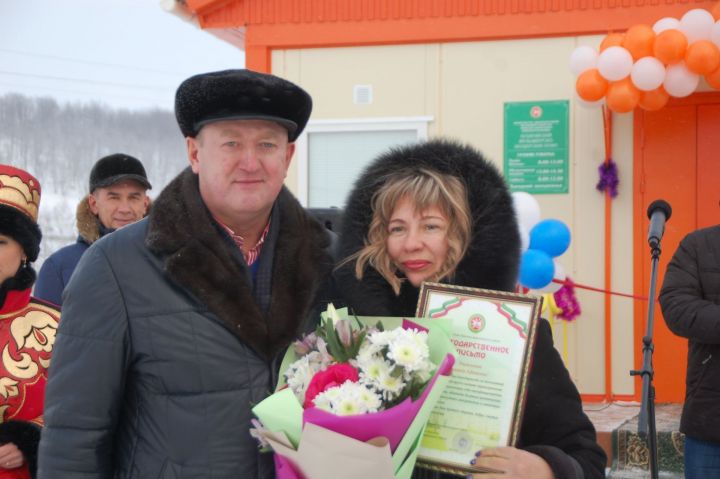 В селе Бухарай Заинского района открылся фельдшерско-акушерский пункт, а фермер получил грант в 6 миллионов рублей