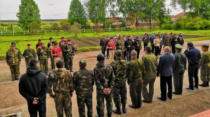 В Заинском районе прошли военно-полевые сборы старшеклассников