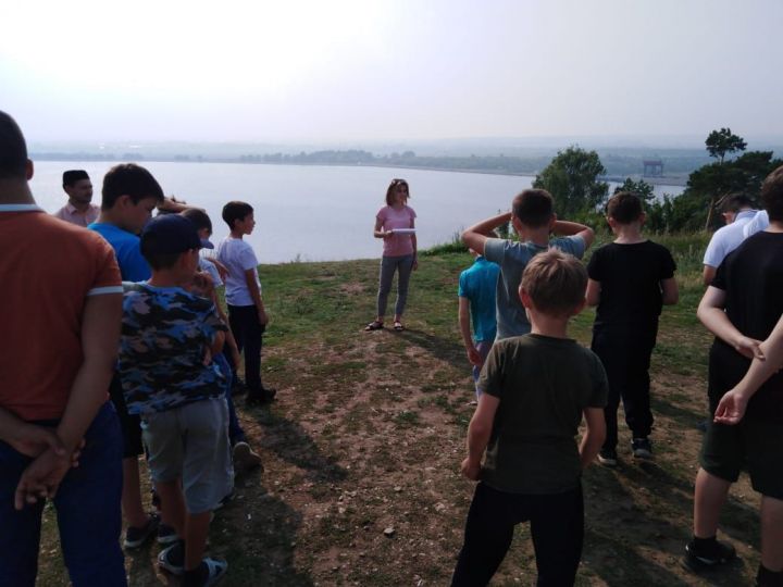 Дети Заинского района поучаствовали в  эколого-туристической программе «Планета будущего»