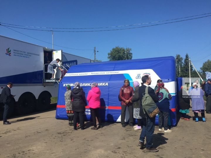В Татарстане заработала первая «мобильная поликлиника»