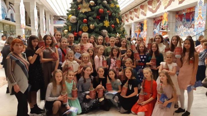 Детский образцовый хореографический ансамбль "Улыбка" завоевал первую победу в новом году