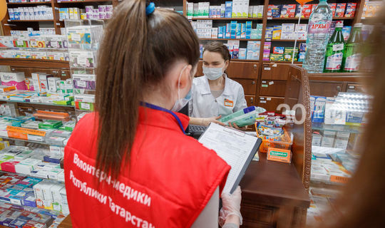 В аптеках Татарстана стихает ажиотаж