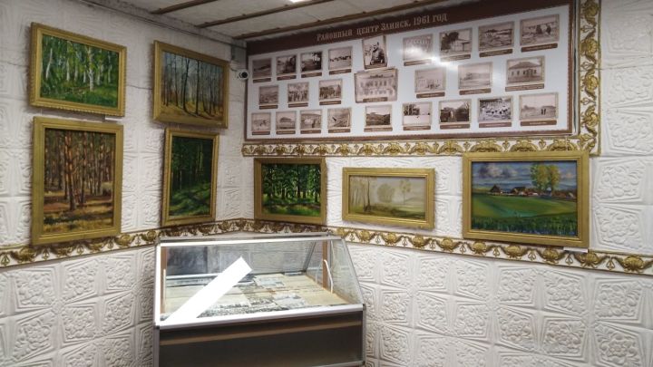 В Заинске открылась выставка картин Фердинанда Тевса