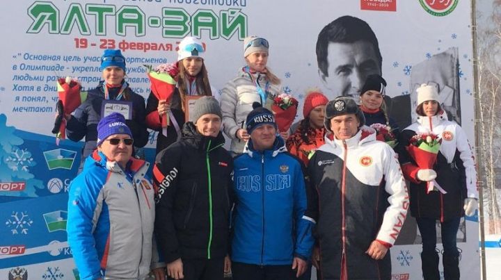 Заинская спортсменка завоевала первое место во Всероссийских соревнованиях по лыжным гонкам