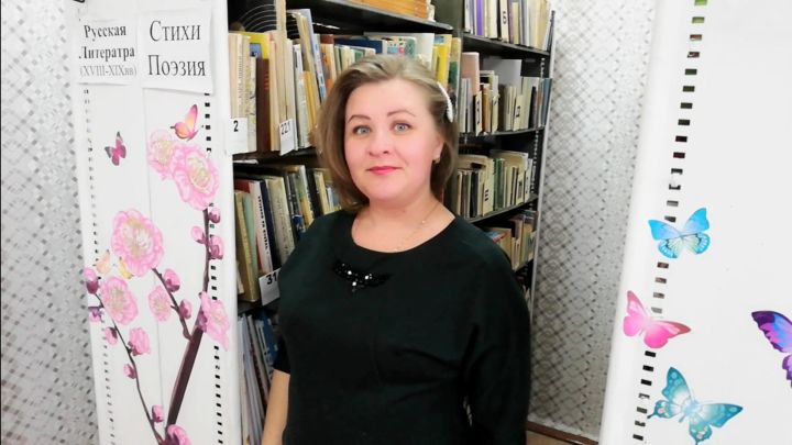 Жительница Заинского района рассказала о сельском библиотекаре