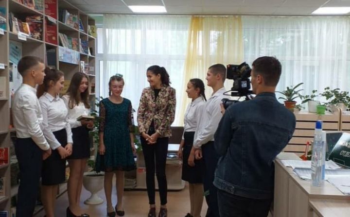 В Заинске побывали создатели передачи ”Литературная сокровищница" телеканала ТНВ
