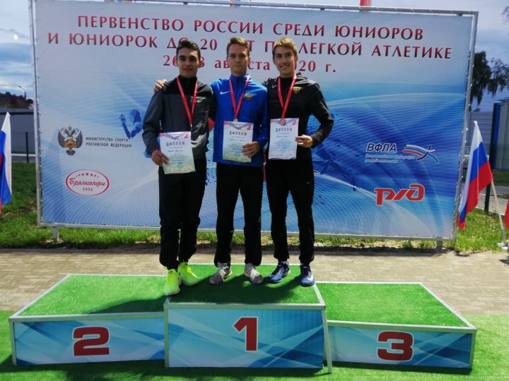 Заинец стал победителем Первенства России по легкой атлетике