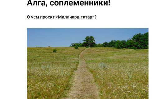 Журналисты Казани запустили сайт «Миллиард.татар»