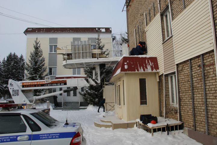 В Заинске ведется реконструкция административного здания отдела МВД