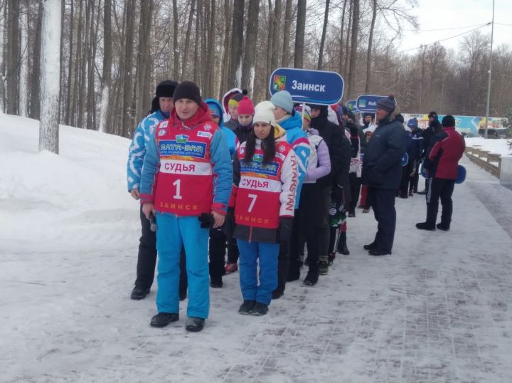 В Заинске состоялась церемония открытия 2 тура Чемпионата РТ по лыжным гонкам
