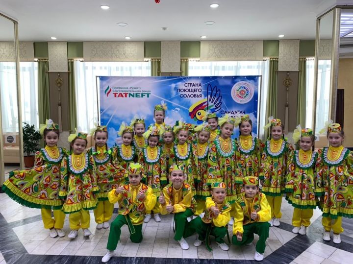 Заинские детские ансамбли стали победителями фестиваля «Страна поющего соловья»