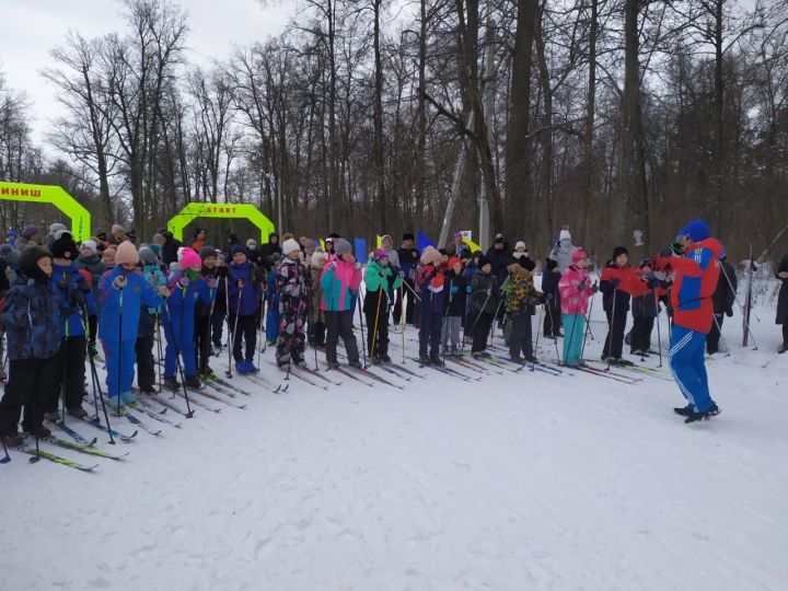 В Заинске прошли массовые соревнования «Лыжня Татарстана-2021»