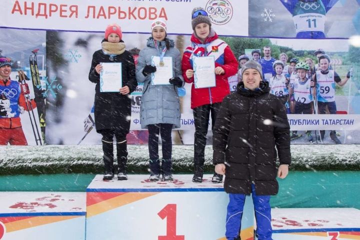 Заинские спортсмены стали призерами на Первенстве Республики Татарстан по лыжным гонкам