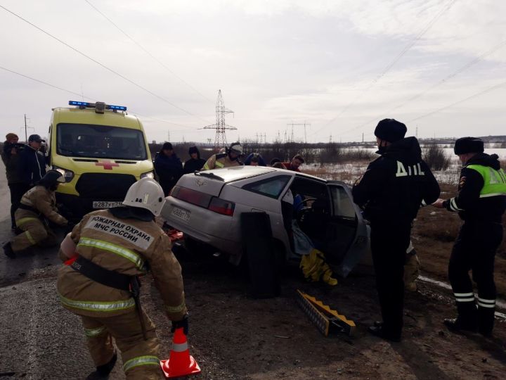 Водитель не выжил от последствий аварии в Заинском районе