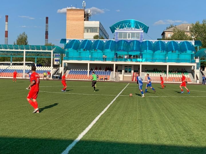 В Заинске прошла календарная игра Первенства Татарстана по футболу