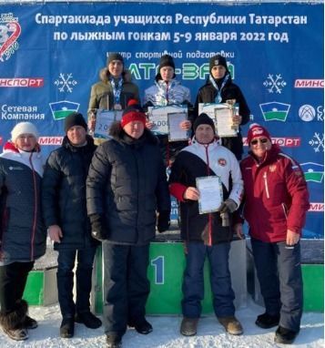 В "Ялта-Зай" прошло Первенство Республики Татарстан по лыжным гонкам