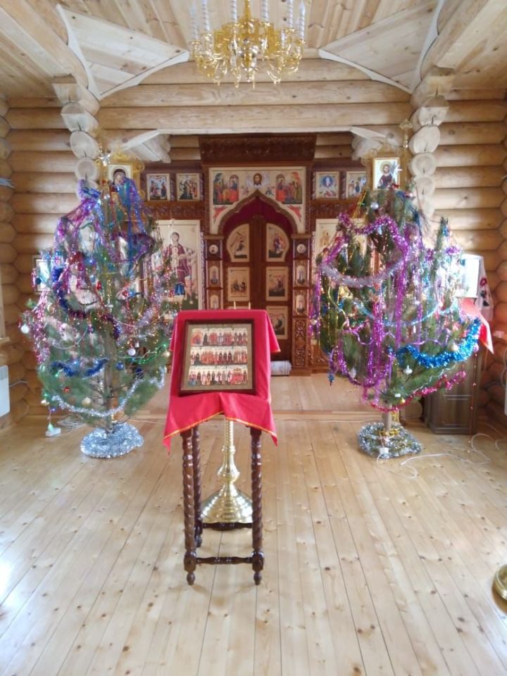 Жители села Савалеево впервые встретят Рождество в новой церкви