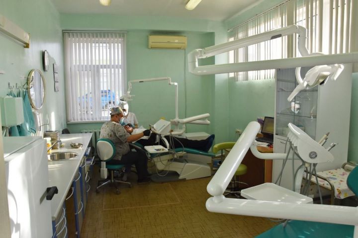 В стоматологическом отделении Заинской ЦРБ установлено новое оборудование