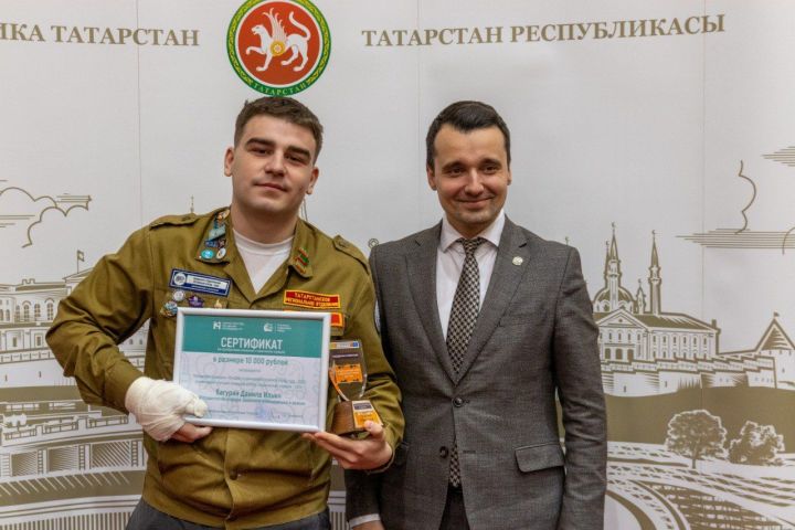 Командир Штаба студенческих отрядов Заинского района стал лучшим в Татарстане