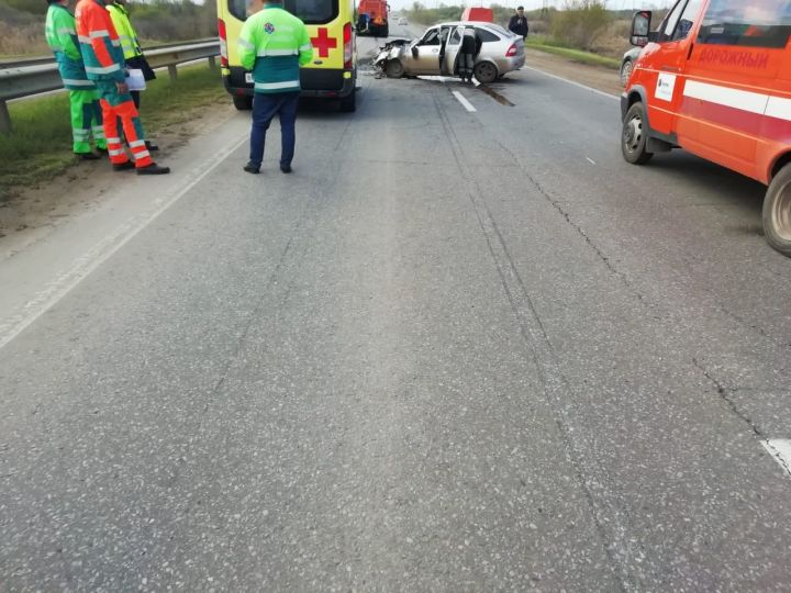 Автоледи Заинска пострадала в дорожной аварии