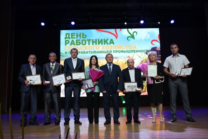 Работникам сельского хозяйства Заинского района вручены государственные награды