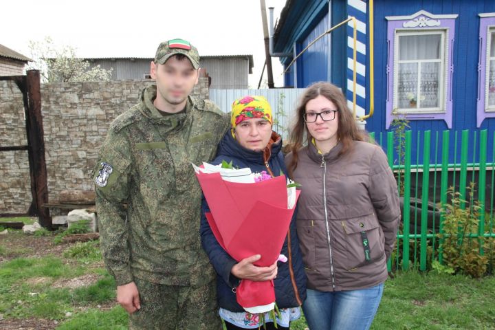 Мобилизованный из Татарстана вернулся к семье