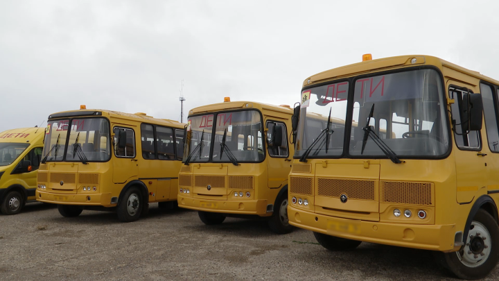 Школьные автобусы готовы выйти на маршрут