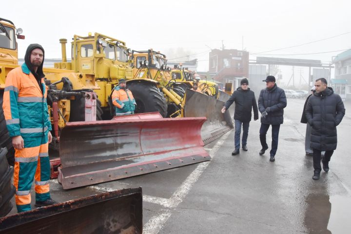 Зәйдә кышкы чорга техника әзерлеге тикшерелде