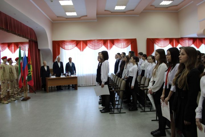 В школах Заинского района проходят парламентские уроки, посвященные выборам