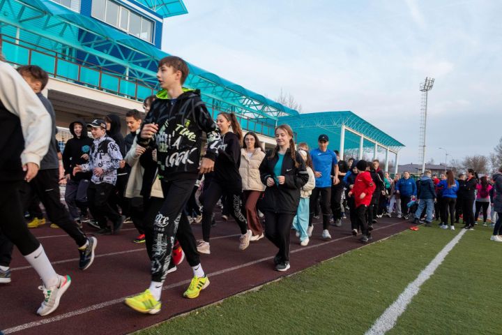 В Заинске дан старт Всероссийской спортивно-патриотической акции «79 км навстречу Победе»