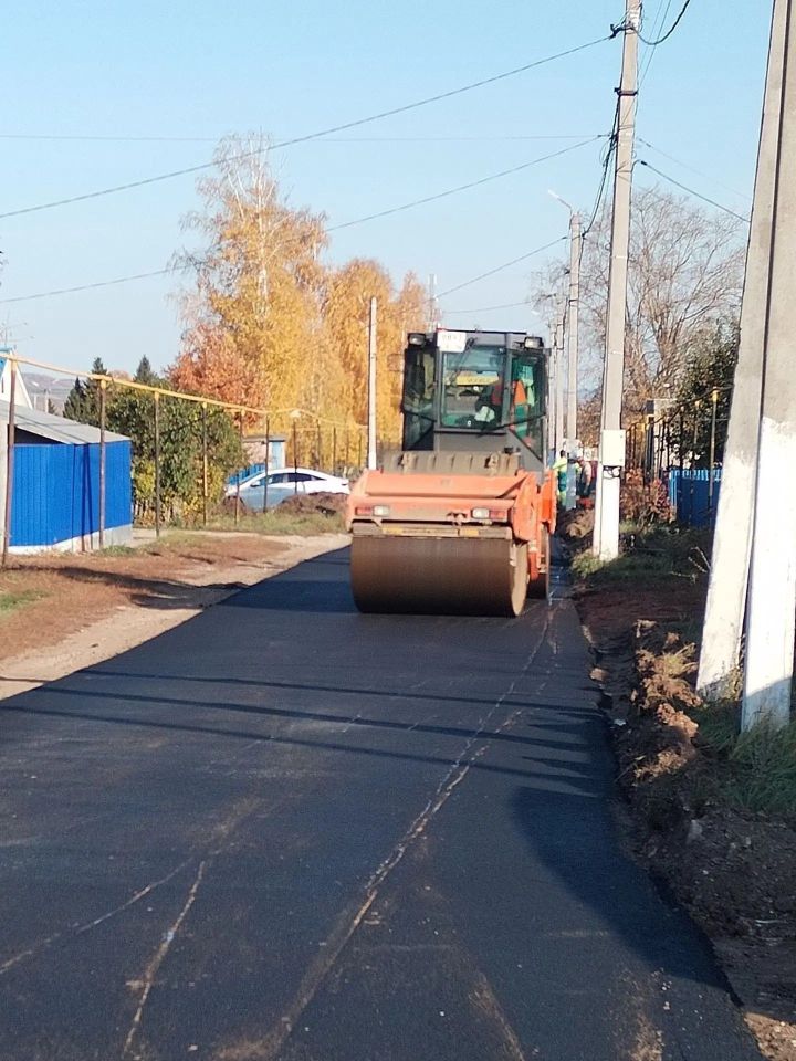 Мирный бистәсендә юл төзүчеләргә рәхмәт белдерделәр