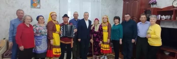В Заинском районе с 96-летием поздравили труженицу тыла Раису Кузнецову