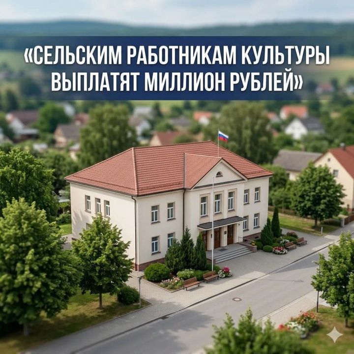 Авыл мәдәният хезмәткәрләренә миллион сум түләячәкләр