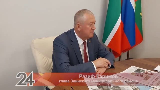 Подари подписку: глава Заинского района лично поддержал семьи участников