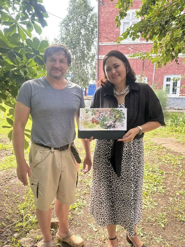 «Персиклы хатын-кыз» этюды Зәй музее коллекциясендә лаеклы урын алачак