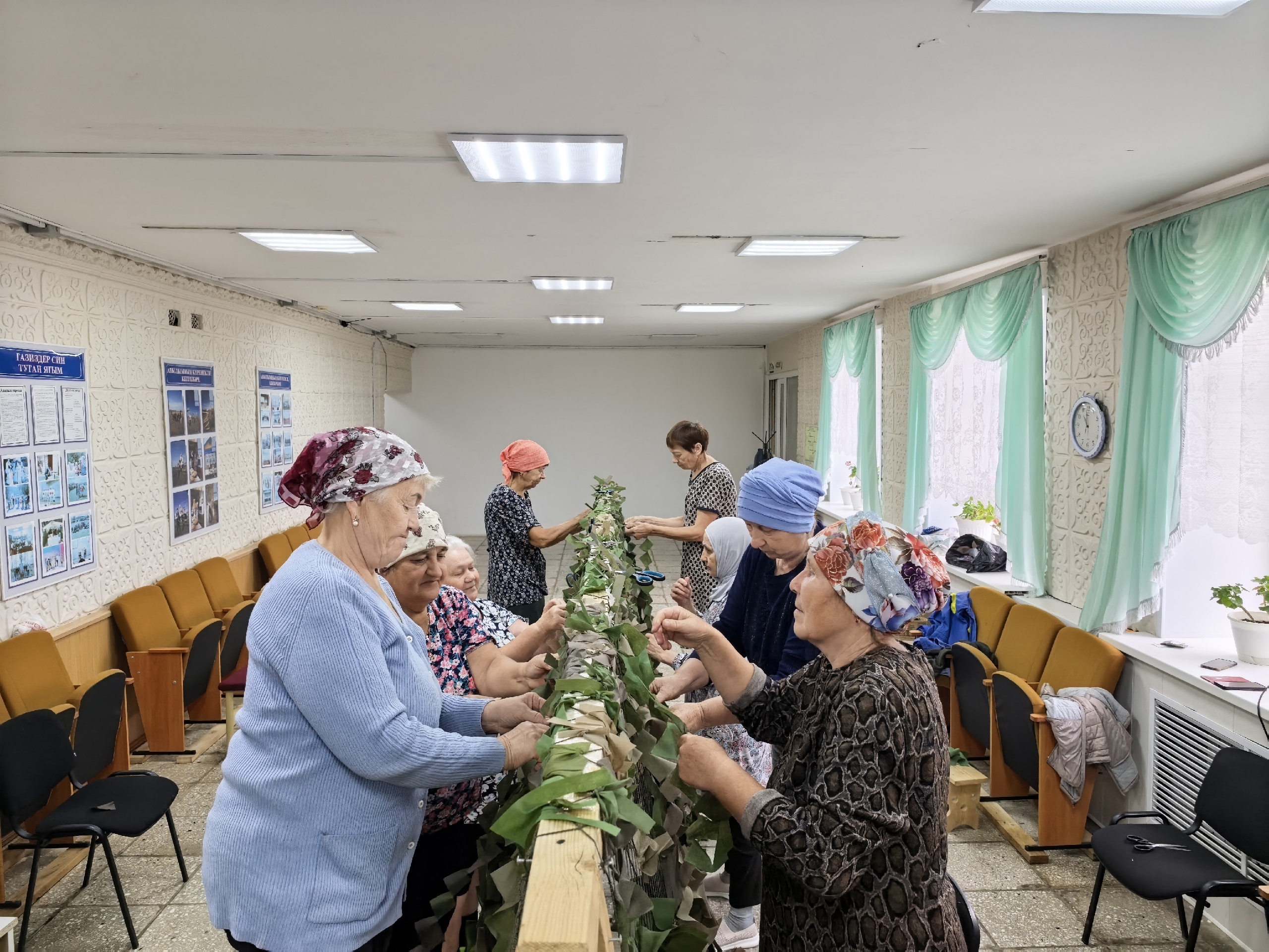 фото авыл җирлегеннән, эш барышы