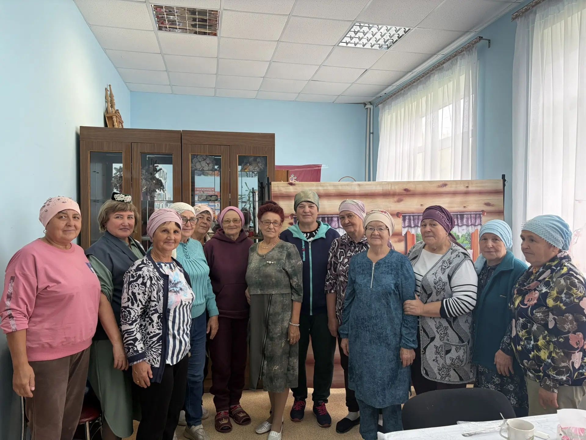 фото авыл мәдәният йортыннан, Югары Шепкә волонтерлары