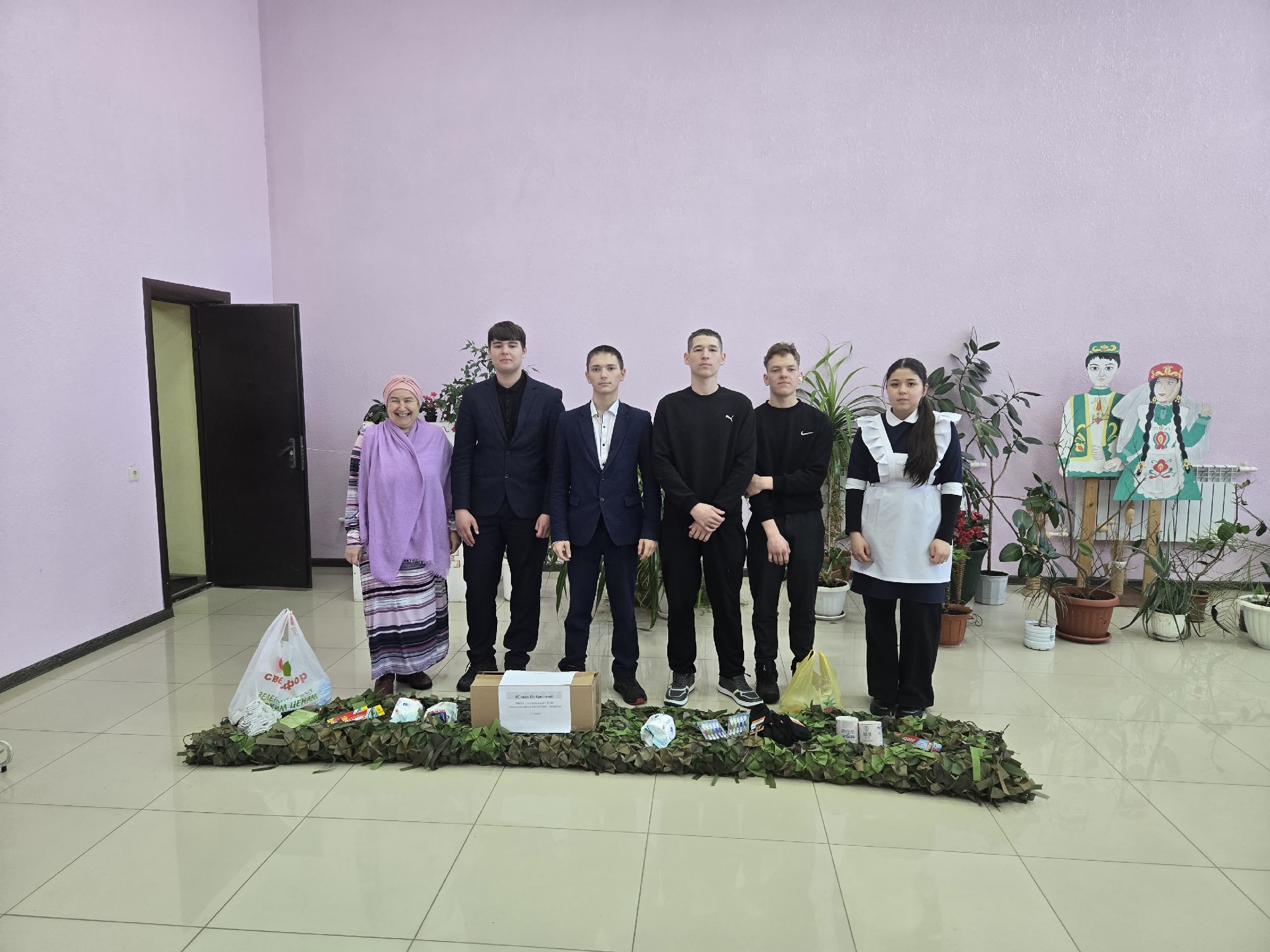 фото мәдәният йортыннан, акциядә катнашучылар