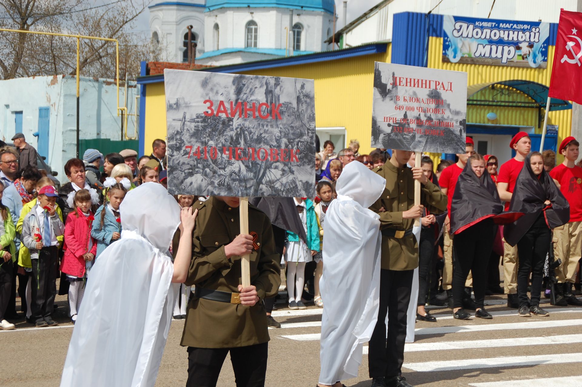 Парад Победы в Заинске-2. ФОТОРЕПОРТАЖ