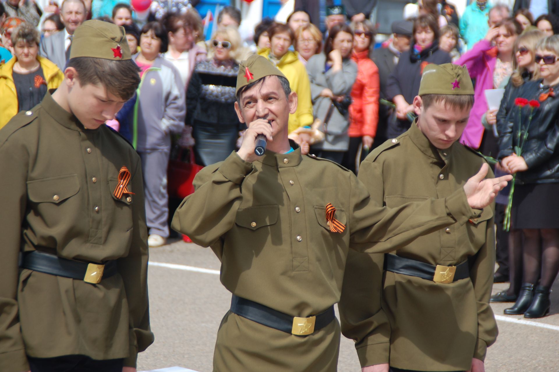 Парад Победы в Заинске-2. ФОТОРЕПОРТАЖ