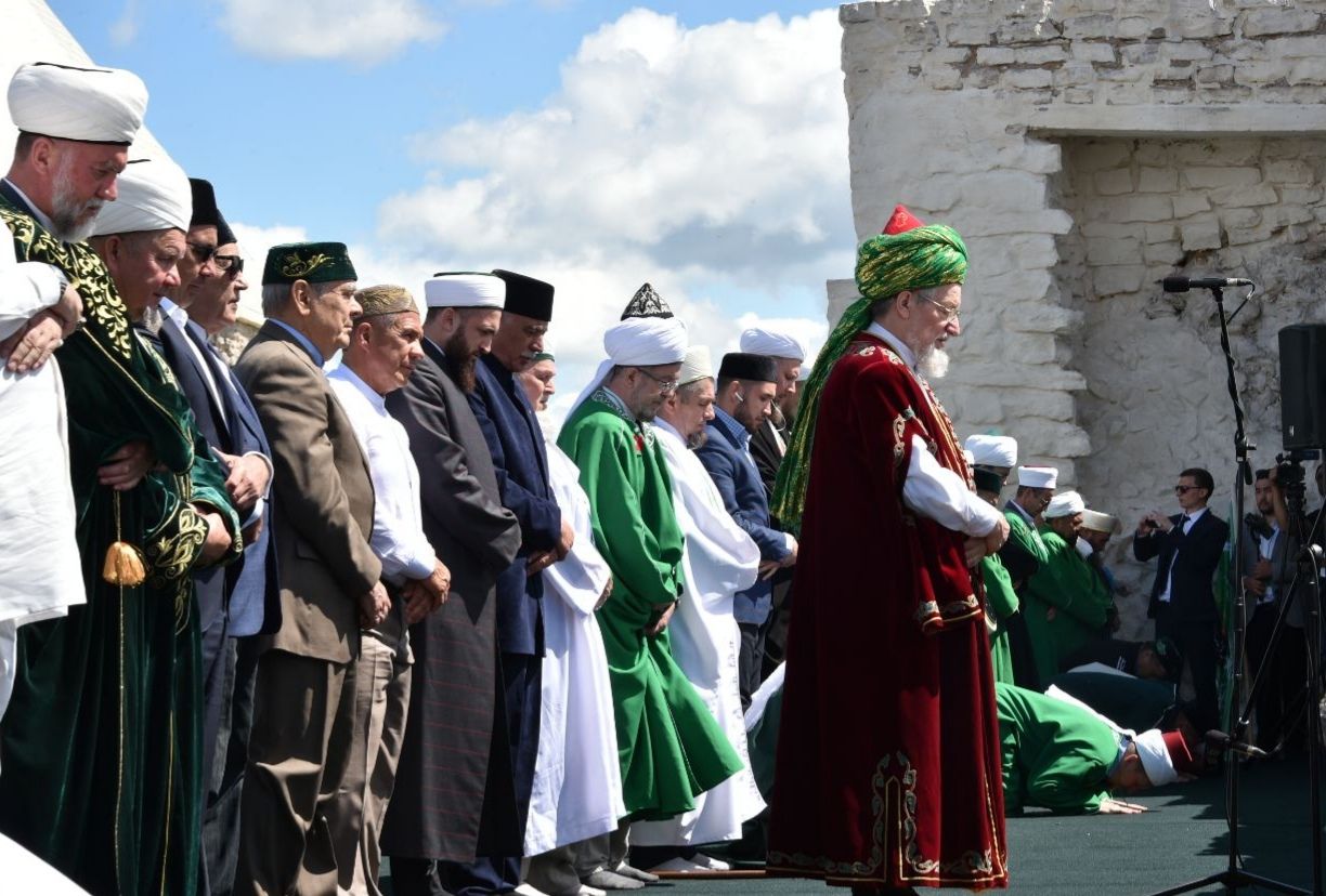 Заинские мусульмане на съезде мусульман в Болгаре