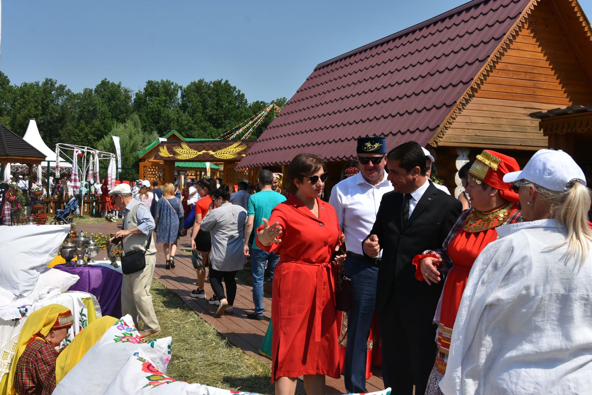 Заинский район принял участие в республиканском Сабантуе в Казани