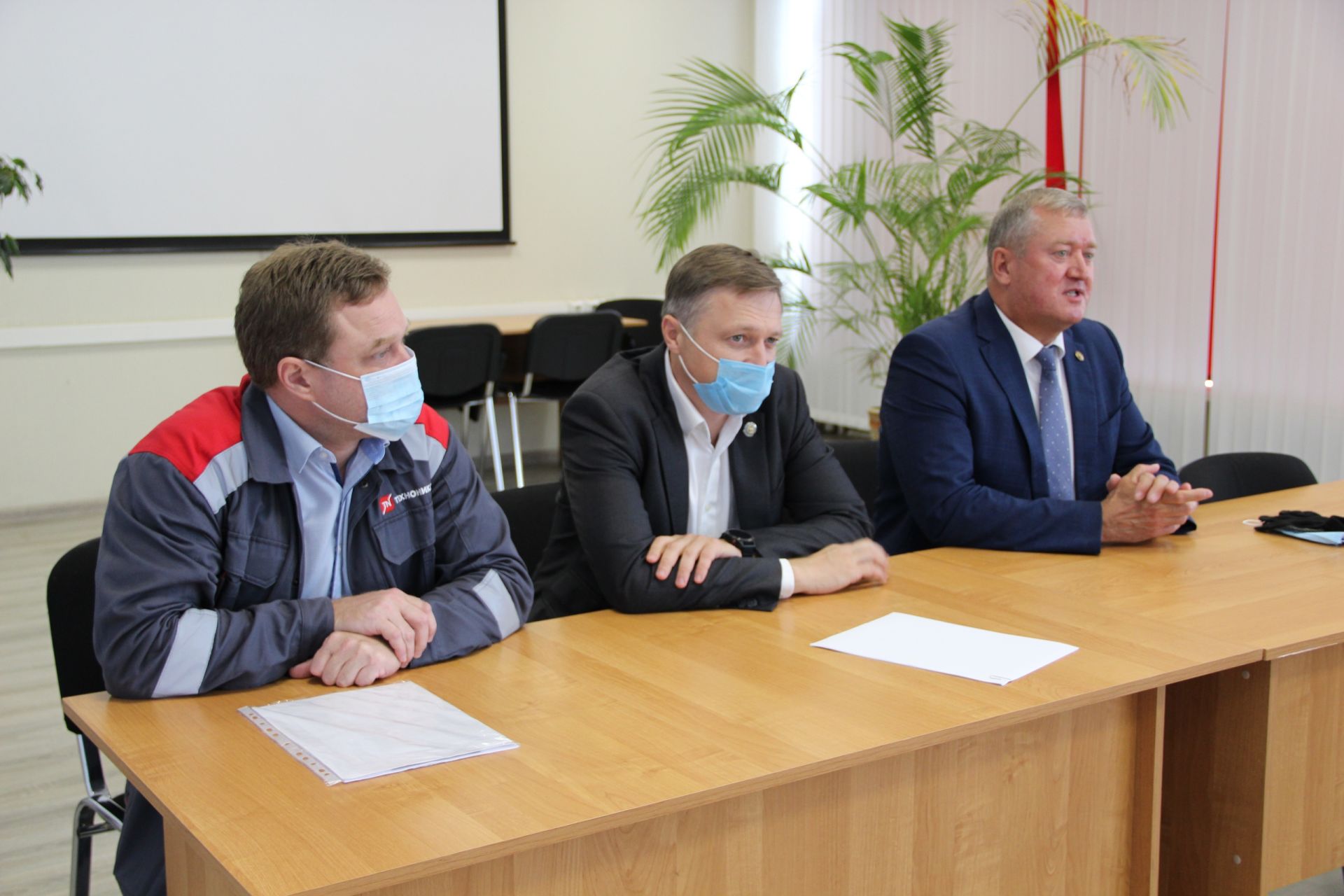 Заинск с рабочим визитом посетил министр промышленности и торговли РТ Альберт Каримов