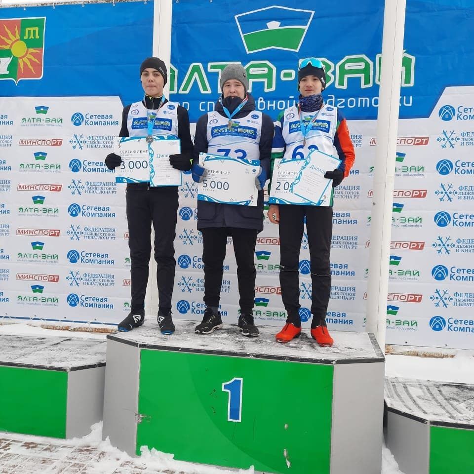 Стали известны победители и призеры Первенства РТ по лыжным гонкам