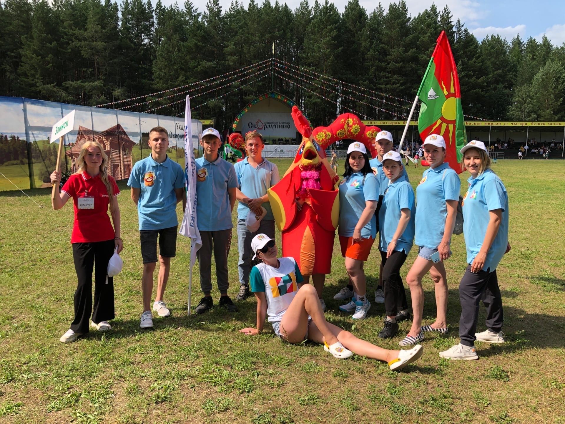 Заинцы приняли участие в шестом Всероссийском фестивале «Скорлупино-2022»